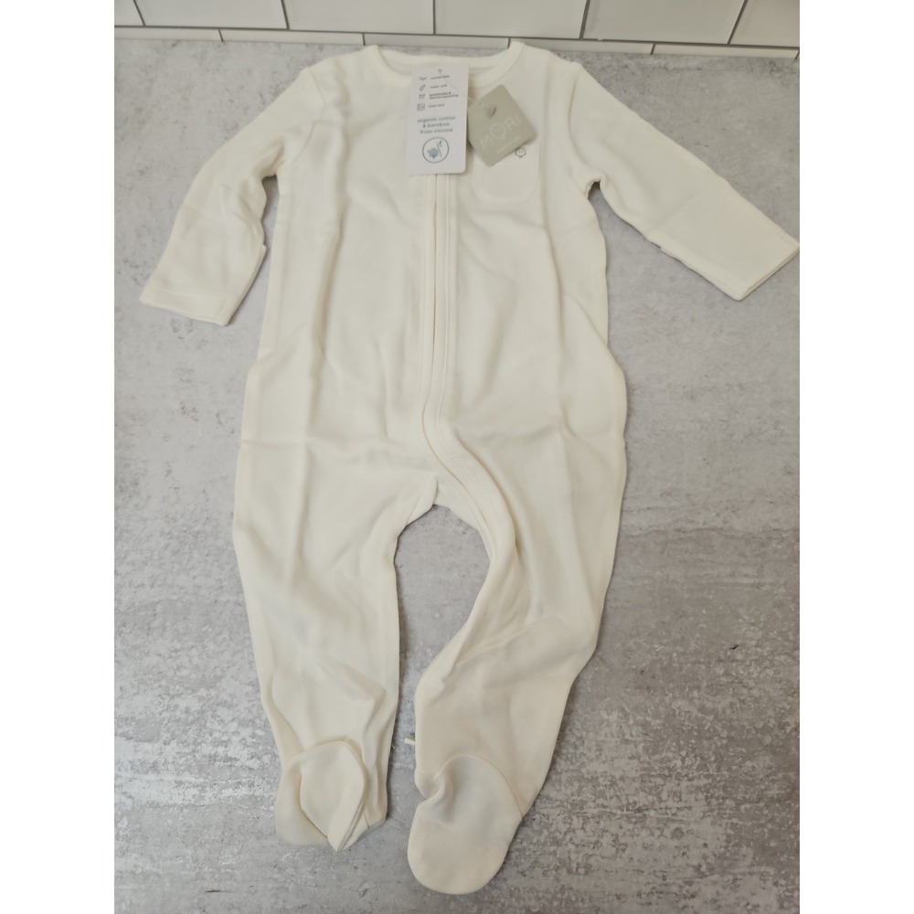 Mori Baby Pajamas 0-3 months Organic Cotton & Bamboo From Viscose NWT